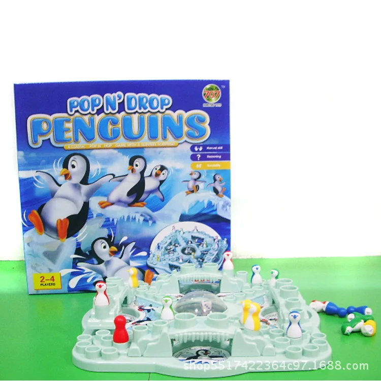 

Fun Toy Penguin Aeroplane Chess Cool Game Chess Penguin Race Game Interactive Board Game