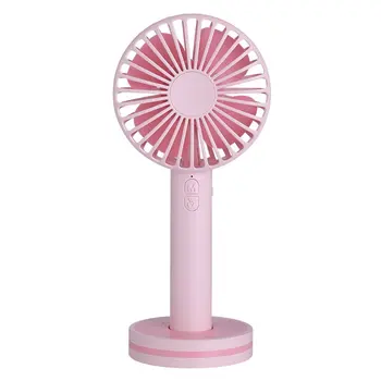 

Macaron Fan Anti-Fabric Design 2000Mah Excellent Cooling Performance Air Conditioner Cooling System Adjustable Holder