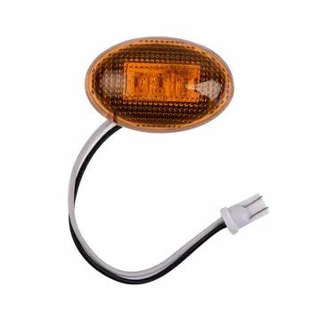 

LED Side Marker light Dually Red+Yellow Shockproof 12V DC With Double-Sided Tape Lamps