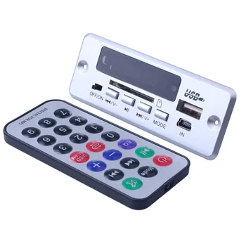 

New Bluetooth 5.0 MP3 Wireless Decoder Board Module Car USB MP3 Player TF Card Slot / USB / FM / Remote Decoding Board Module