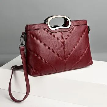 

Brand high quality leather luxury handbags women bags designer crossbody bags for women 2019 casual shoulder bag women handbags