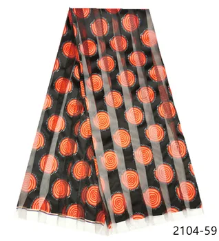 

African fabric 2020 new ribbon fabric soft material hot selling african wax prints silk wax fabrics for women dress 2104