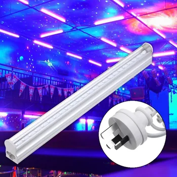 

5W AU Plug UV Tube Light LED Black Light Bar Effect Light Stage Lamp for Party Performance Festival Atmosphere Decorations