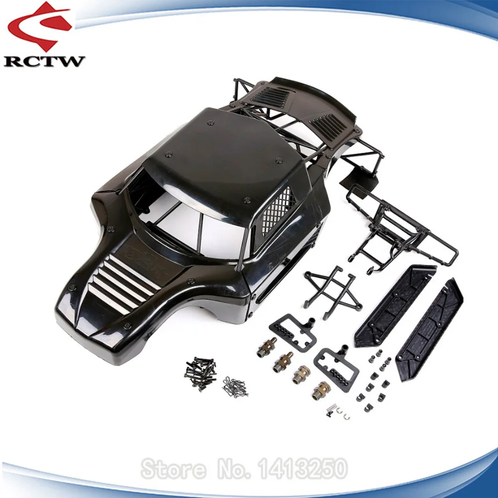 Body Shell & Roll Cage Kit For 1/5 Hpi Rofun Rovan Km Baja 5t 5sc ...