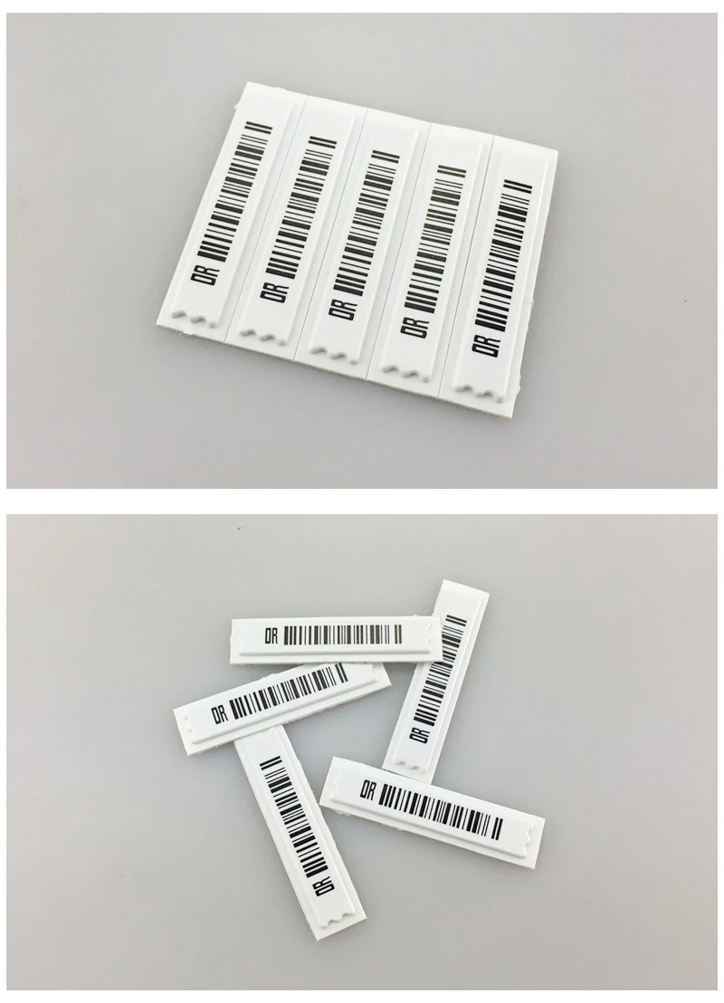 retail security anti-theft 58khz eas soft tag strips sticker am dr label