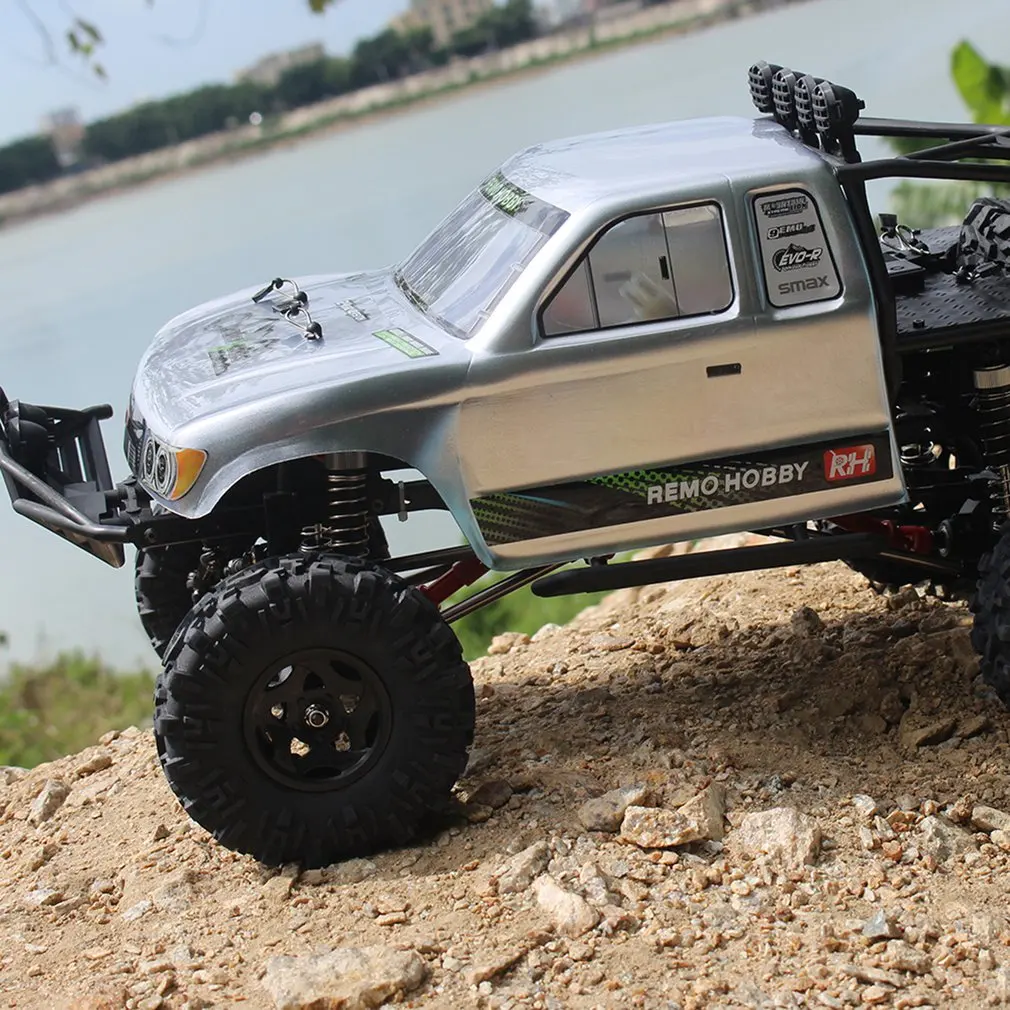 1093-ST 1:10 2,4G 4WD матовый Радиоуправляемый гусеничный автомобиль с дистанционным управлением внедорожный большой ножной автомобиль модель RTR игрушка для детей подарок