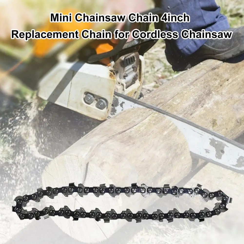 Chain Chain Mini Steel Chainsaw Chain Replacement Made Quality Fine Steel F9F4 