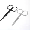 New 1pc 3.5" Stainless Steel Mini Portable Curved Mustache Nose Ear Hair Remover Trimmer Small Scissors 5