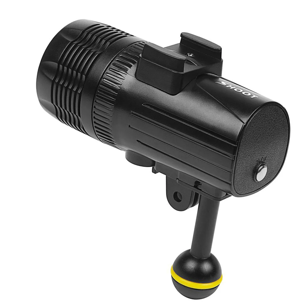 

60 Meter Underwater Photography Light LED Scuba Diving Flashlight For