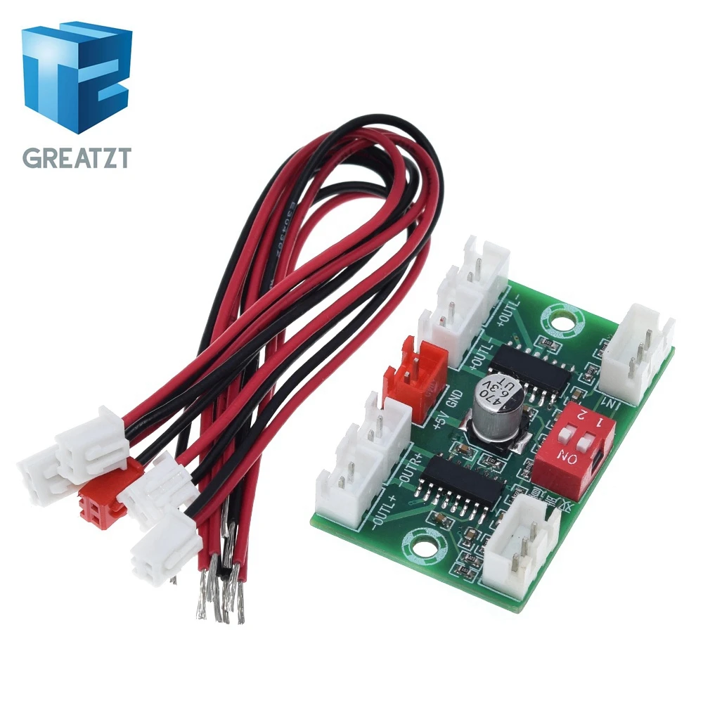 4*3 Вт PAM8403 4 канала мини цифровой аудио усилитель DIY модуль USB 5 в маленький стерео