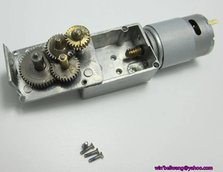 12V 24V 385 мотор JGY385 с встроенной функцией спуска затвора вращение по часовой стрелке и против металлический червь турбины мотор-редуктор