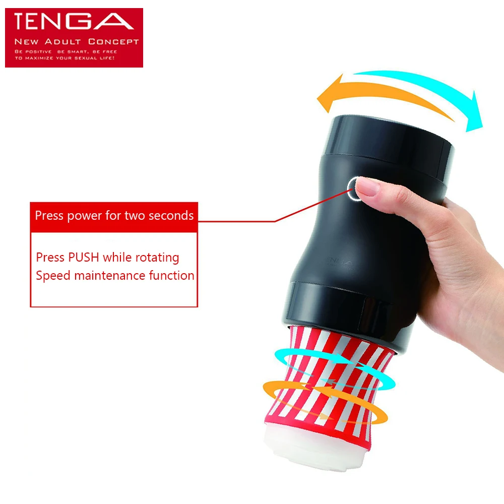 Tenga Electric Airplane Cup Rotating Controller Fully Automatic Rotating  Movement Masturbation Booster - Vibrators - AliExpress