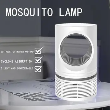 

Mute Waterproof USB Charging Mosquito Killer Trap LED Night Light Lamp Bug Insect Lights Killing Pest Repeller Camping Light New