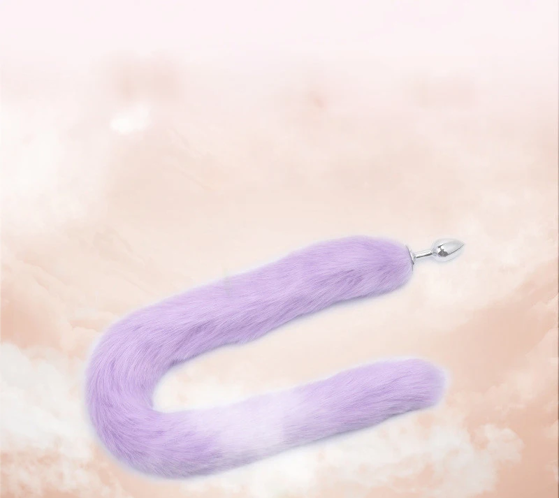 Анальная пробка Modun для косплея настраиваемая клизма биде хвост лисы