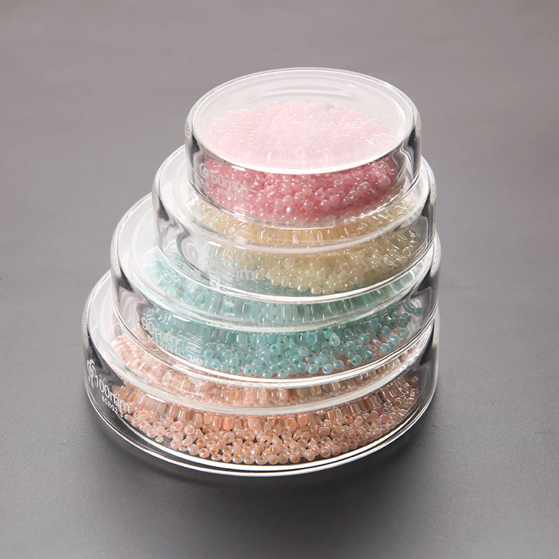 10 pieces/pack 100mm Glass Petri Dish Bacterial Culture Dish Borosilicate Glass Chemistry Laboratory Equipment