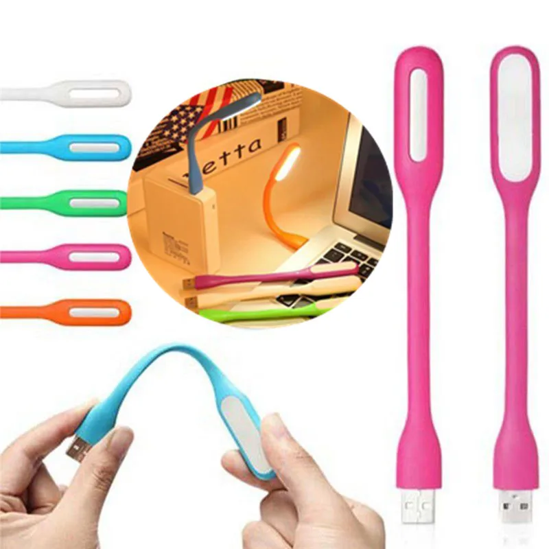 Мини USB гибкий светодиодный светильник книги 5V 1 2 W Яркость Лампы для чтения