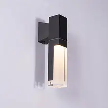 СВЕТОДИОДНЫЙ Уличный настенный водонепроницаемый садовый светильник для балкона, настенные бра для крыльца, вилла, отеля, двора, прохода, коридора, настенный светильник