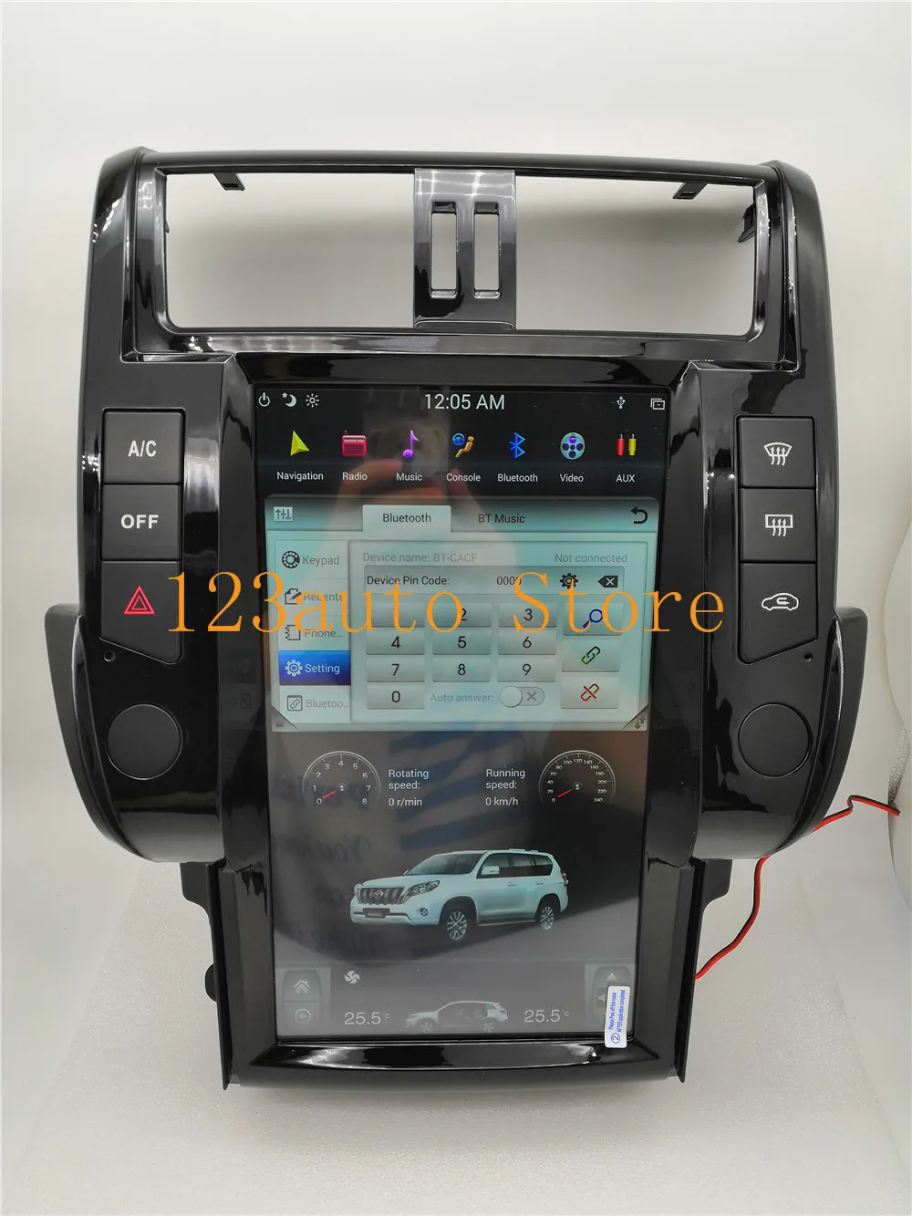 Автомагнитола tesla Style 13 6 дюйма Android 9 0 DVD GPS для toyota Land Cruiser Prado 150 2010 2013 поддержка 360