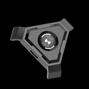

Triangle Phone Bluetooth Gaming Keyboard Mouse Converter Adapter for iOS Android Mobile Gamepad Game Controller