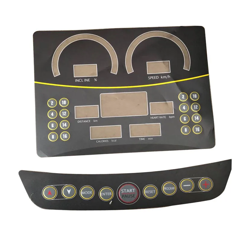 

Membrane switch Membrane button For MBH Fitness