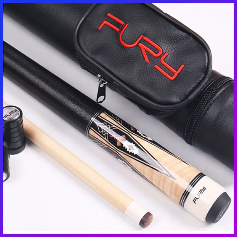 Новинка 2019 кий для пула Fury Stick 11 75 мм 12 наконечник с чехлом бильярдного кия