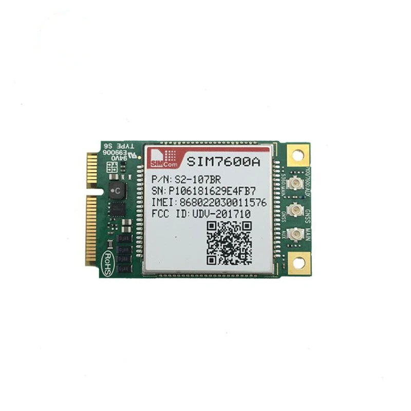 SIMCOM SIM7600A 4G LTE Cat1 модуль LTE-FDD B2/B4/B12 CDMA B2/B5 100% новая и оригинальная посылка не