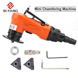 Mini Machine pneumatique de chanfreinage à Arc manuel à 45 degrés, pour couper le métal, outils pneumatiques 