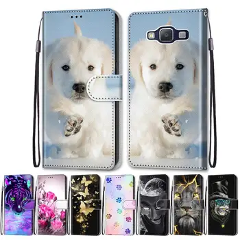 

Case for Samsung Galaxy A3 A5 2016 A7 2017 A2 Core Flip Case Phone Cover Animal Pattern Fundas for Galaxy A2 Core Capa