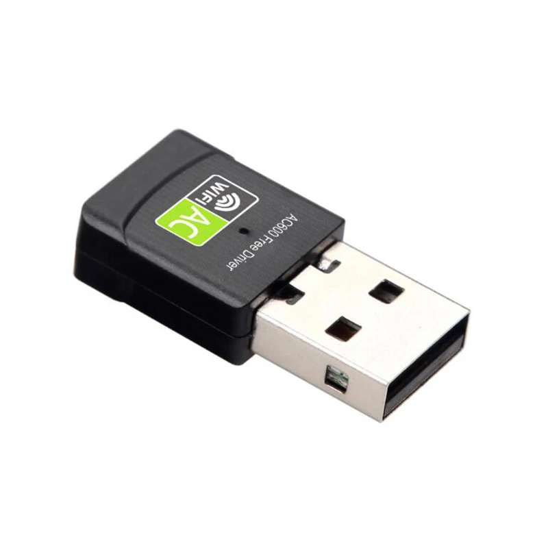 600 Мбит/с Wifi приемник USB Wifi адаптер двухдиапазонный 2,4G 5G беспроводная сетевая карта внешний сигнал приемный передатчик Бесплатный драйвер