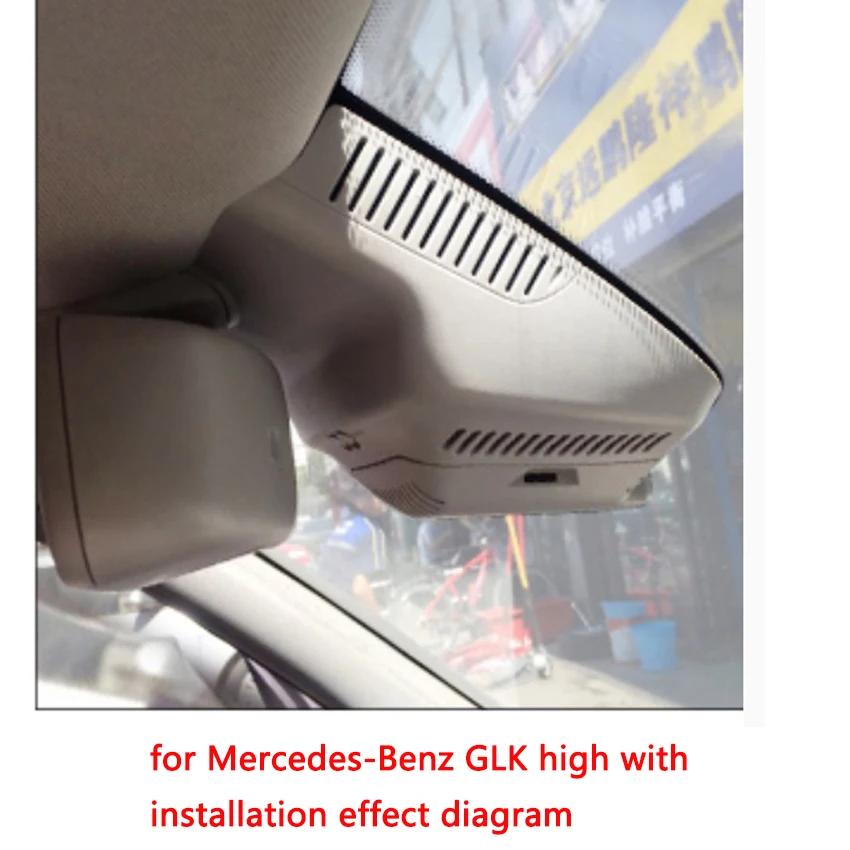 for Mercedes-Benz GLK high with installation effect diagram