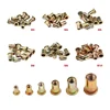 10/20PCS Carbon steel Rivet Nuts M3 M4 M6 M8 M10 Flat Head Rivet Nuts Set Nuts Insert Riveting Multi Size ► Photo 1/6