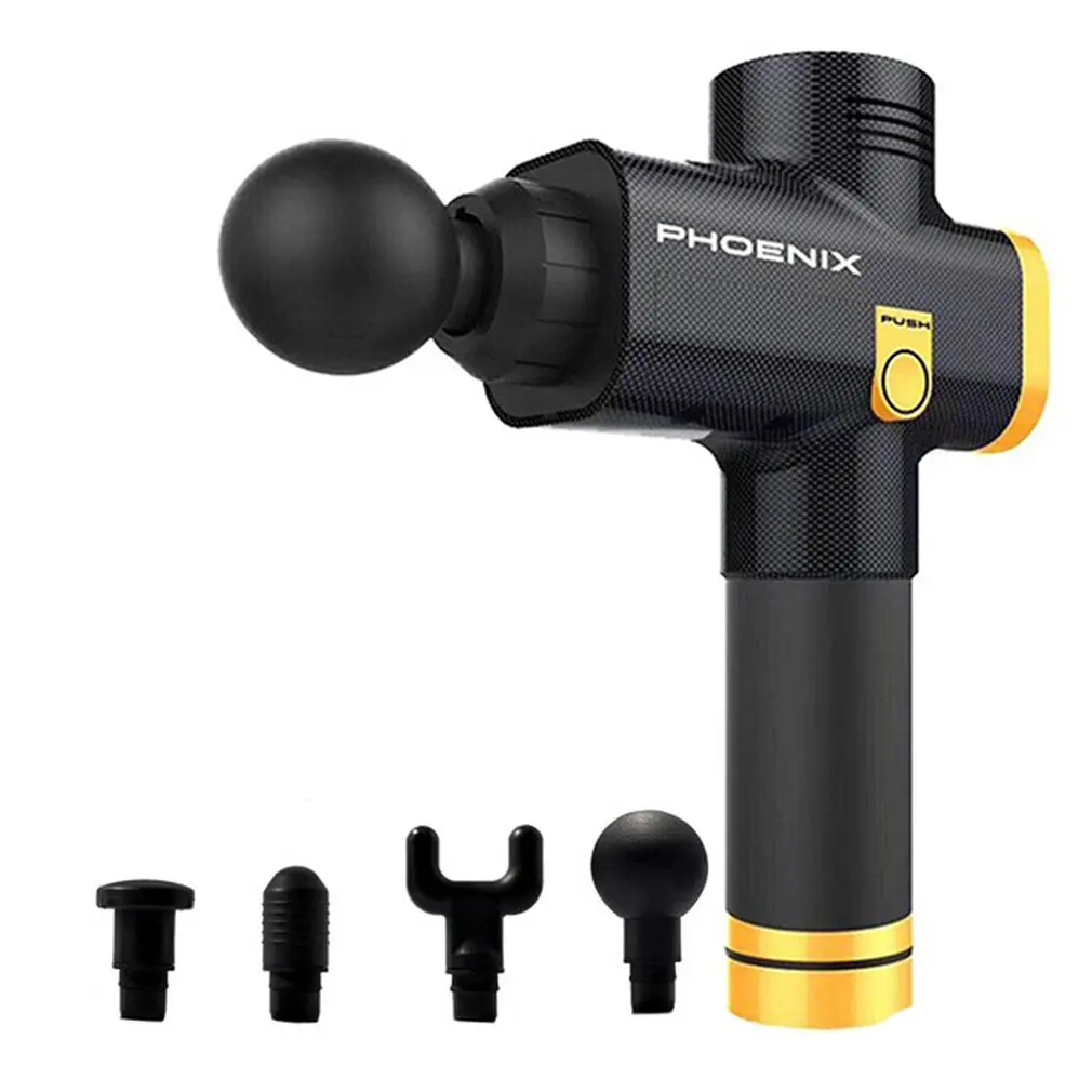 

Bearded Fascia Gun Massage Gun Electric Deep Muscle Relaxation Massage Grab Muscle after Training Body Relaxation Pain Relief