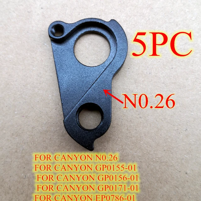 5pc CNC Bicycle rear derailleur hanger For CANYON SRAM No.26 Torque
