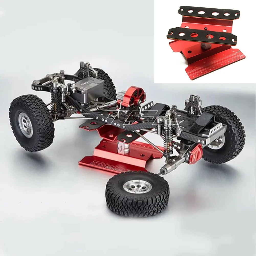 Платформа Универсальный металл дисплей RC автомобильный инструмент рабочий стенд ремонтная станция со шкалой стабильная Регулируемая вращающаяся сборка