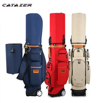 

Golf Standard Ball Bag Men and Women's Multi-functional Consignment Air Bag with Tug Lock Hard Shell Ball Bag Cap Rain Cover