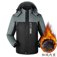 Матовый и плотный Дождевик куртка мужская хлопковая стеганая одежда больших размеров уличное хлопковое пальто плащ куртка