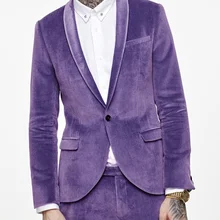 Thorndike, новейший дизайн, бархатный мужской костюм смокинг, повседневные Костюмы для деловых людей, вечерние, сценические(пиджак+ брюки), мужской костюм