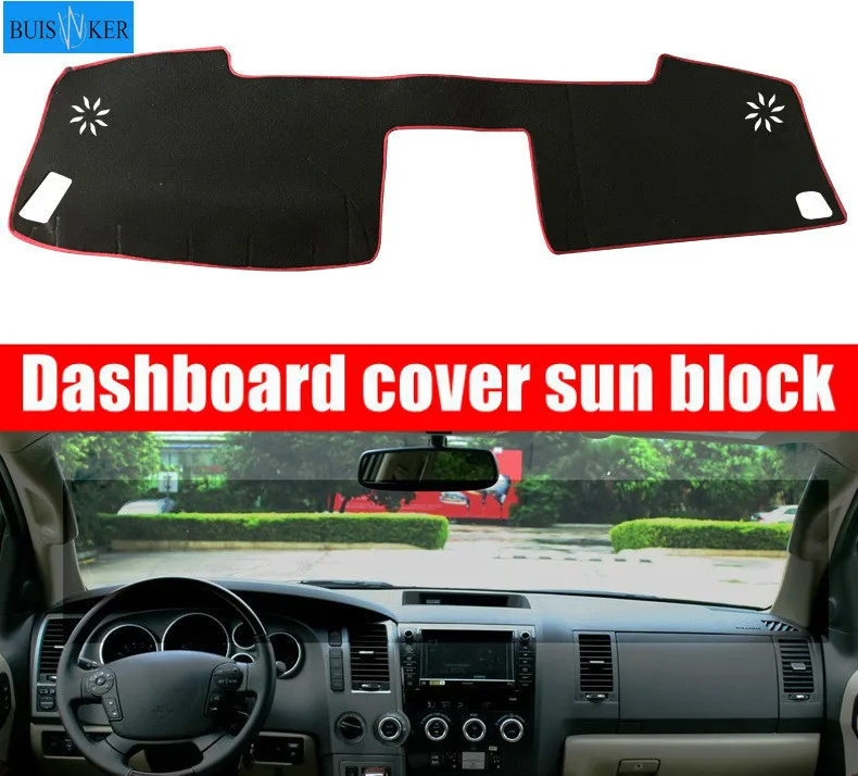 Чехол для приборной панели автомобиля Toyota Tundra Sequoia 2008 2009 2010 2011 2012 2013 2014 коврик