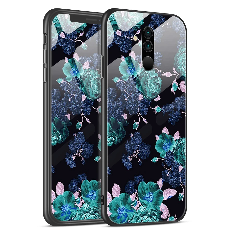 W160 Для huawei mate 20/20 Lite/20 Pro закаленное стекло покрытие края из ТПУ чехол для телефона huawei Honor Magic2 полная защита жесткий корпус - Цвет: W160
