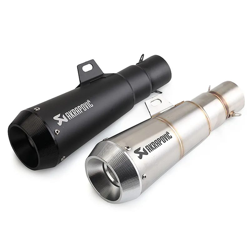 TKOSM Универсальный Akrapovic правый и левый глушитель для мотоцикла Escape Moto с DB Killer выхлопные системы для Honda MSX125