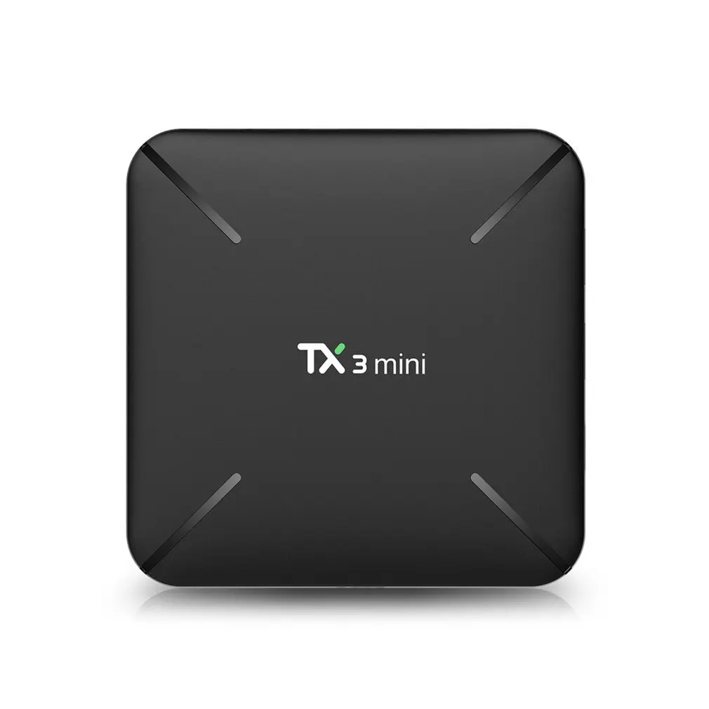 Мини Android 7,1 Smart tv BOX 1 ГБ 8 ГБ Amlogic S905W четырехъядерный телеприставка H.265 4K Full HD двойной WiFi медиаплеер