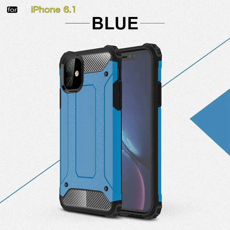 Роскошный армированный Мягкий силиконовый чехол для IPhone 11 Pro X XR XS Max противоударный чехол для IPhone 8 7 6 6S Plus PC задний бампер Coque