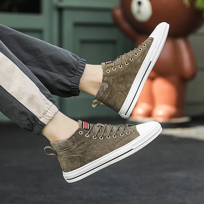 Мужская повседневная обувь zapatillas hombre Тренд Кожа легкая мужская обувь удобные дышащие Прогулочные кроссовки* 30015