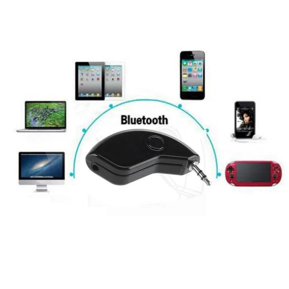 HK008 Малый размер беспроводной Bluetooth V3.0 приемник автомобиля 3,5 мм аудио стерео громкой связи Bluetooth музыкальный приемник адаптер