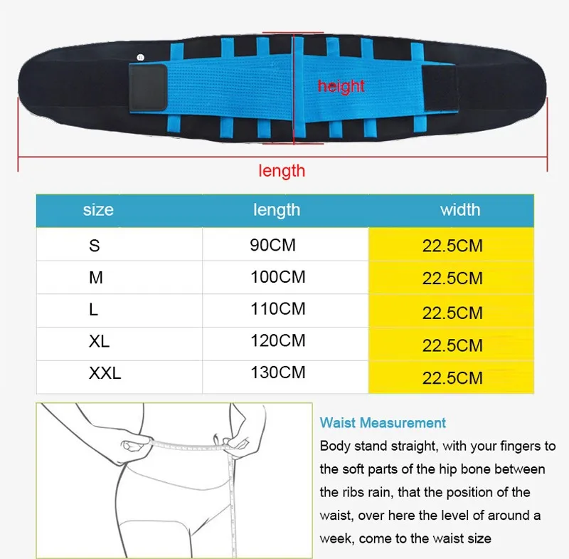 size table