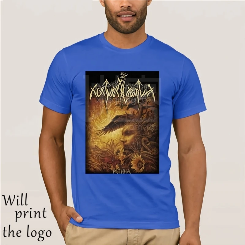 Nokturnal Mortum-Verity T-SHIRT L Drudkh Kroda Graveland Mgla Kampfar Temnozor 100% Cotone Manica Corta O-Collo Magliette e