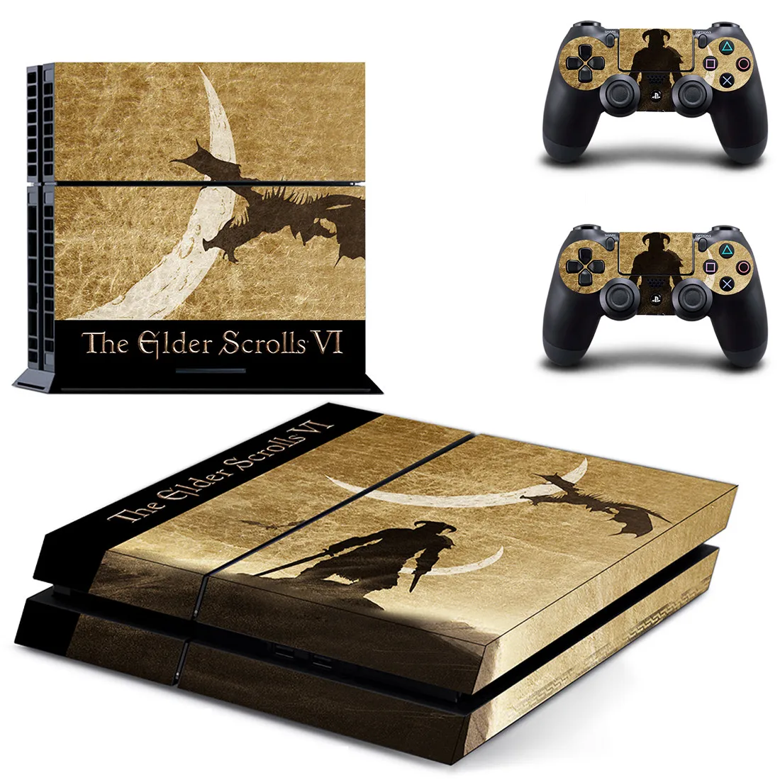Наклейка PS4 The Elder Scrolls виниловая кожа PS 4 наклейка s Play станция 4 наклейки крышка Pegatinas Adesivos для консоли playstation 4 и 2 контроллера