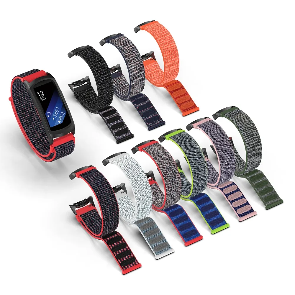 Нейлоновый сменный ремешок для наручных часов ремешок для samsung gear Fit2 SM-R360 SM-R365 gear Fit 2 Pro Смарт Браслет аксессуары