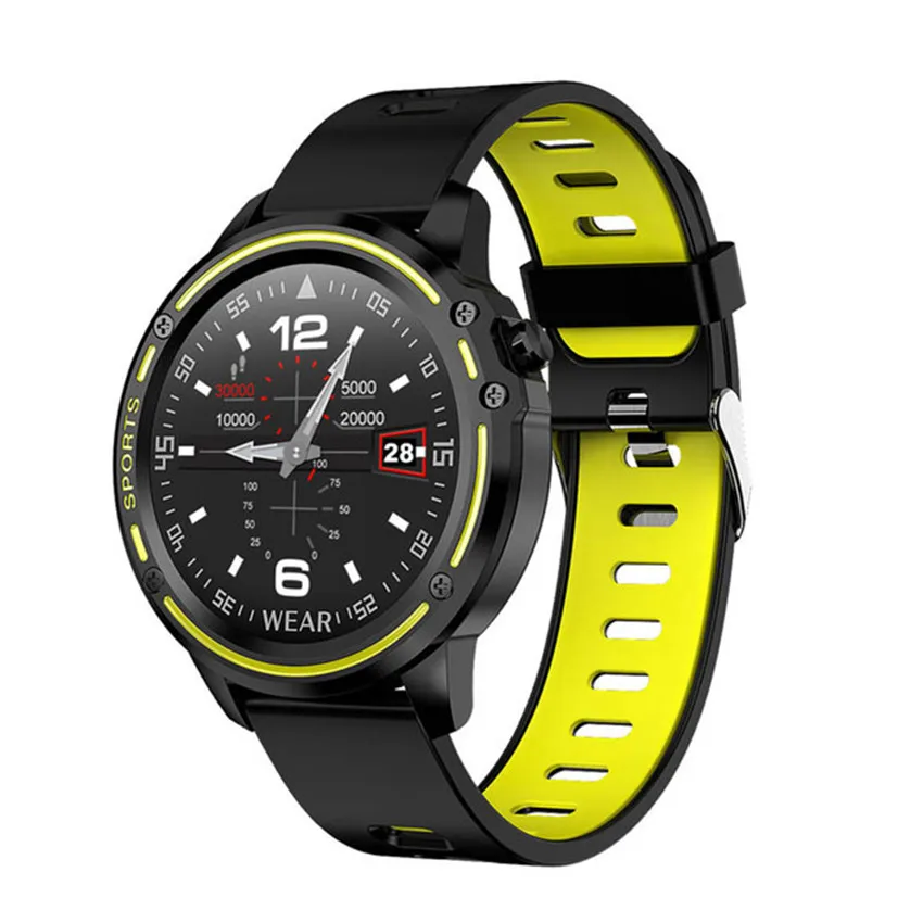 320 мАч Gorilla Смарт-часы для мужчин IP68 плавание Reloj HR ECG PPG Smartwatch спортивные часы для Apple/Xiao mi/huawei VS mi Band 4/Fit bit 5