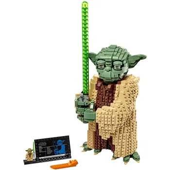 

1952pcs 81099 Star Movie Wars Series Yoda Model Building Blocks Bricks Toys Christmas Gift Lepining Compatible 75255